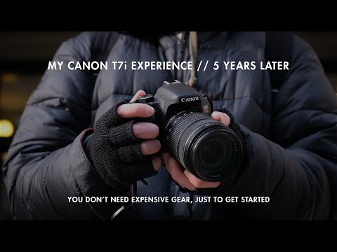 My Canon T7i Experience...5 Years Later // Street Photography, Lenses, Camera Settings & Review