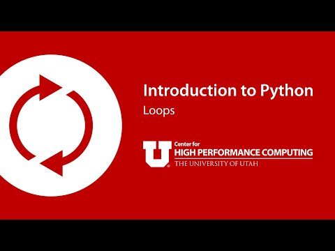 Introduction to Python: Part 9: Loops