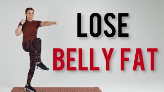 FLAT STOMACH FAST/Belly Fat Burn/20 min Standing Workout/No Jumping/No Squats/No Lunges/Home workout