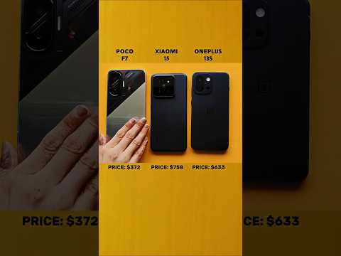 XIAOMI 15 vs POCO F7 vs ONEPLUS 13S – BGMI SPEED TEST BATTLE!🔥