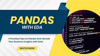Pandas with EDA: Unleashing the Power of Data Analysis in Python #datascience  #hackathon