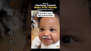 Ranking Cutest Baby First Words 👶 (Part 5)