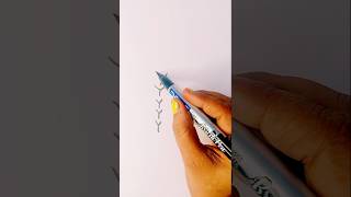 creative drawing #drawing #alphabetart #art