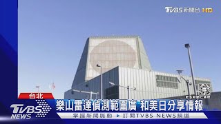 共軍11枚飛彈動向「樂山雷達」精準掌控｜TVBS新聞