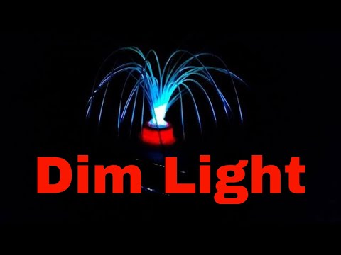 Amazing  light made with fishing line