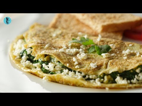 Healthy Spinach Omelette Recipe By Healthy Fusion