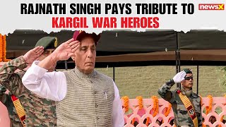 Kargil Vijay Diwas 2025: Rajnath Singh Pays Tribute to Kargil War Heroes | 26 Years of Victory