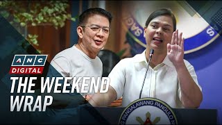 ANC's The Weekend Wrap: Scared of VP Sara? Escudero shrugs off criticisms, denies blocking trial
