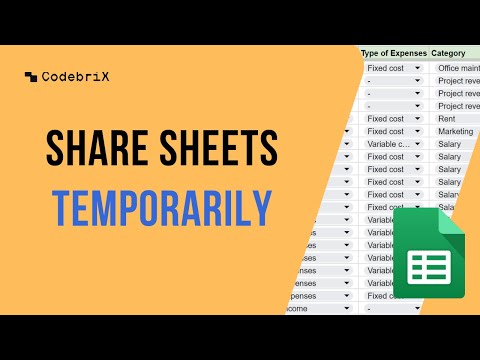 How to Share Google Sheets with Expiration Dates