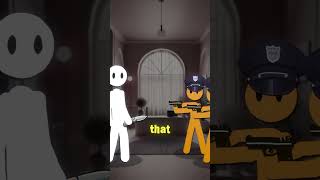 WORLD'S SMARTEST BANK ROBBER!! - #shorts #animation #curiosities