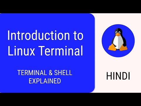 Introduction to Linux Terminal | Shell vs Terminal | Hindi Tutorial | AmanSinghYT