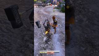 This Is Very Heavy Hammer Assassins Creed Odyssey Gameplay