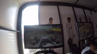 F1 FanZone Driver Fitness Experience. The Reaction Test. United States Grand Prix 2018