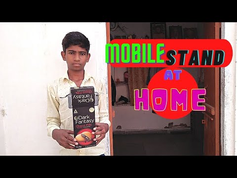 How to make a Mobile stand at Home || How to Make a Tripod At Home #MobileStand