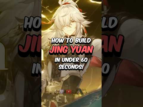 BEST JING YUAN BUILD - How to Build Jing Yuan in 60 Seconds #honkaistarrail #starrail #hoyoverse