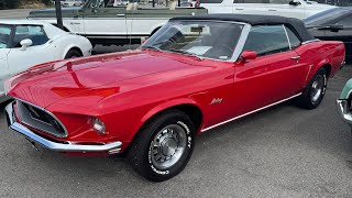 Test Drive 1969 Ford Mustang Convertible $25,900 Maple Motors #3091-1