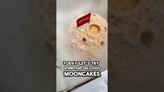 Weird flavoured mooncakes 🥮🤩 that’s yummy. #shorts #food #mooncake #midautumnfestival