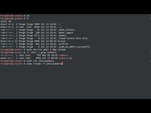 LEMP with PHP-7.1 - A Laravel Forge-Like Setup