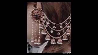 girl stylish unique dp photo pose idea|heavy earring design#trending#yt#short#dp@mujhse shadi karogi