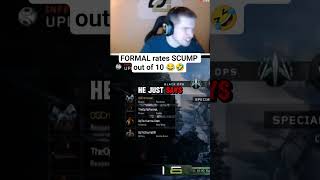 FORMAL RATES SCUMP OUT OF 10 😂🤣