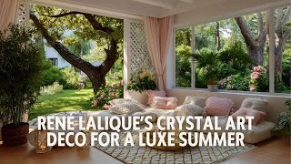 René Lalique’s Crystal Motifs Inspire Art Deco Facades for a Luxe Summer Destination
