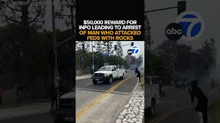 FBI identifies suspect wanted for throwing rocks at officers, police vehicles
