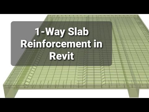 1-Way Slab Reinforcement in Revit Tutorial.