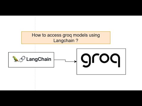 How to Access Groq AI Models Using LangChain – Step-by-Step Hands-On Tutorial