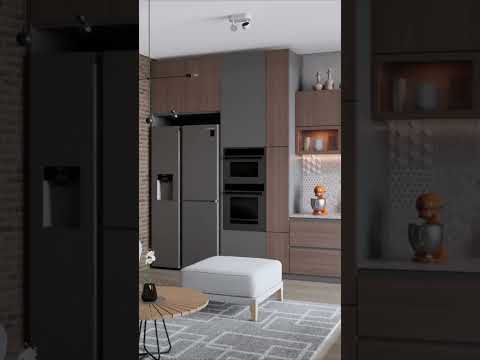 Sketchup and enscape render #sketchup #interiordesign   #enscape