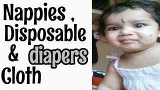Disposable diapers , cloth diapers and nappies for your baby | Infant Care #sssveda 11