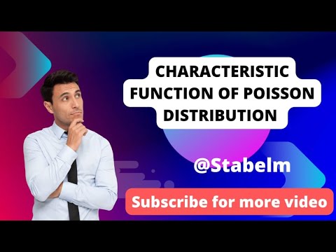 Best way to get characteristic function of Poisson Distribution