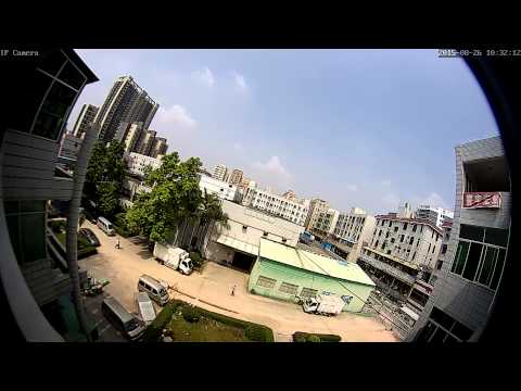 HongJingTian Fisheye IP Camera 1080P Video HI3516C+SONY IMX222