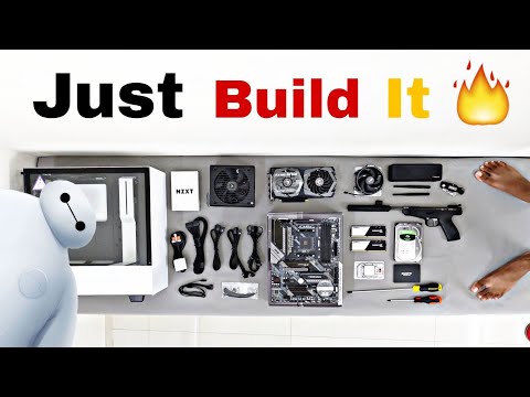 🤑 Building My First Gaming PC | Ryzen 5 3600 | X570 Tomahawk | TridentZ Neo 3600 | NZXT H510-Baymax😍