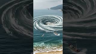 #AI영상 부산 해운대 앞바다에 거대한 소용돌이 발생 / Giant Whirlpool Hits Haeundae #해운대재난 #자연재해 #부산소용돌이 #AI시뮬레이션
