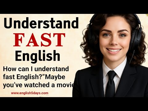 How I Trained My Ears to Understand Fast English |Learn English Through Story |Learn Native English