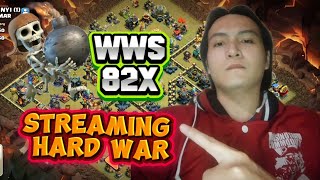 HARD WAR - WWS 82X - SAHABAT 45 VS MYANMAR KLAN  #clash0fclans