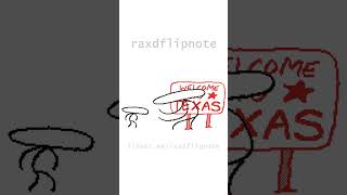everything's bigger in texas #flipnote #animation #3ds