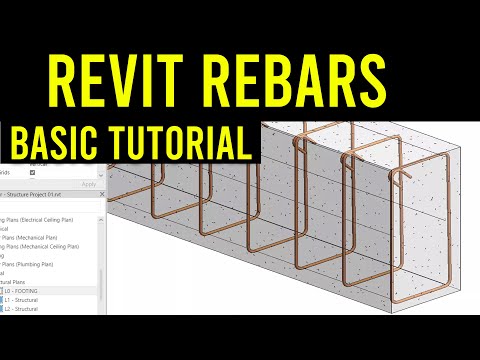 How To Add Rebar To Columns In Revit (Basic Tutorial)