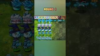 All ice fusion plants vs black olive zombie #pvzfusion #mobilegame #pvzgame #plantsvszombies