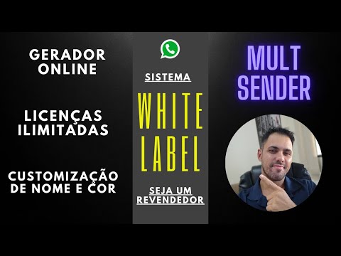 WHITE LABEL - Aquecimento de números (com proxy) + Envios em massa