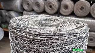 25mm Chicken Wire Netting (Economy H60cm x L50m - 20g) | WireFence