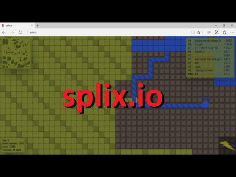 Splix.io Gameplay (No Commentary)