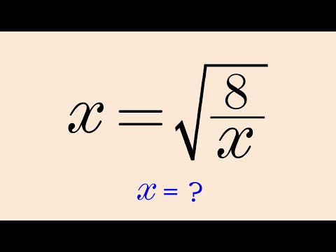 Nice Math Olympiad Square Root Algebra Problem | Radical Equation
