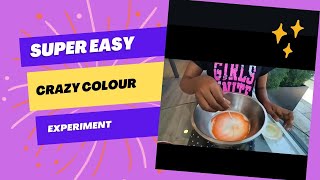 Crazy colours | Science experiment | DIY #science #scienceexperiment #diyscienceexperiment #diy