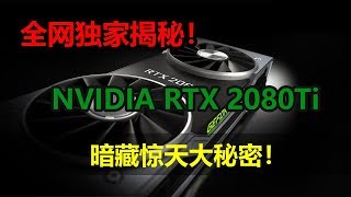 【完整版】RTX 20系新显卡暗藏惊天秘密！全网首发解密！万元级黄氏新核弹显卡，是剁手还是跳坑？