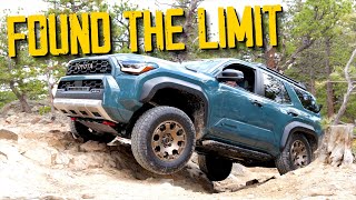 We Grind Our Way Off-Road To The Absolute Limit Of The New Toyota 4Runner Trailhunter!