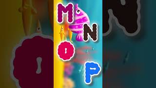 ABC Song with Ocean Animals 🐠 | A for Apple 🍎 B for Ball | Fun ABC Learning for Toddlers #Shorts