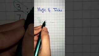 Magic math #shorts  #youtubeshorts  #trending  #mathfact  #mathtips  #mathtricks