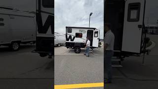 Tiny little camping trailer #rv #rvlife #tinyhouse #travel