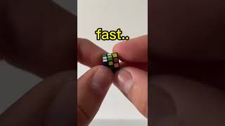 The World’s Smallest Rubik’s cube #shorts